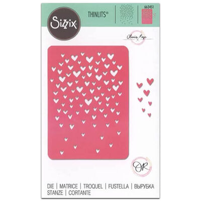 Sizzix Thinlits Dies: Drifting Hearts image number 1