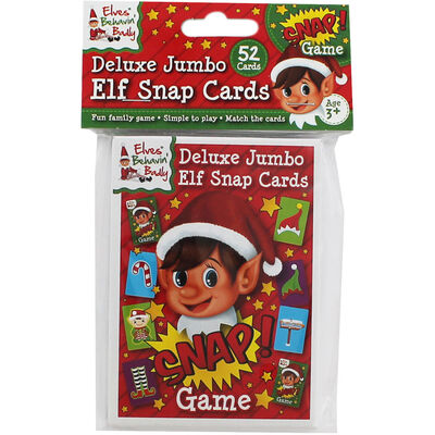 Deluxe Jumbo Elf Snap Cards From 2.00 GBP | The Works