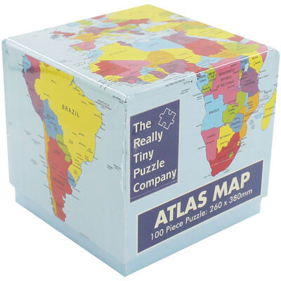 Atlas Map 100 Piece Jigsaw Puzzle image number 1