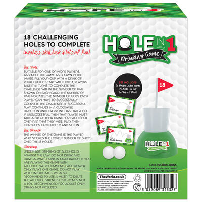Hole in 1 Golf Drinking Game image number 3