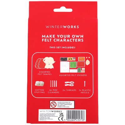 Make Your Own Felt Characters kit image number 2