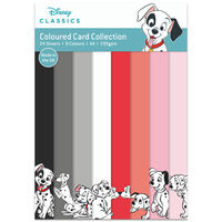 101 Dalmatians A4 Coloured Card Collection
