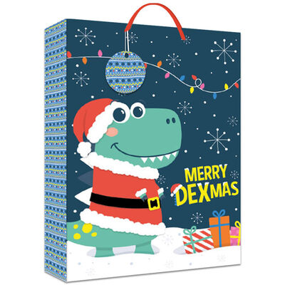 Christmas Extra Large Dex Gift Bag image number 1