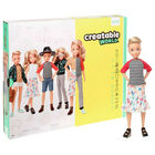 Creatable World Deluxe Character Kit: Blonde Wavy Hair image number 1