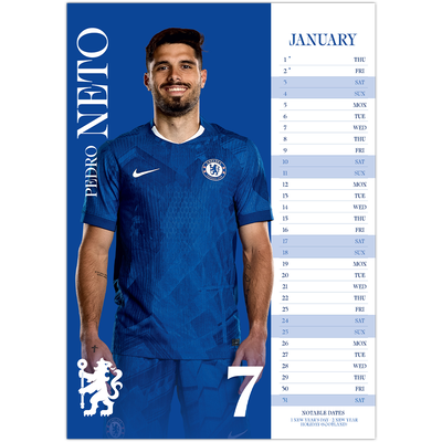 Chelsea FC 2026 A3 Calendar image number 2