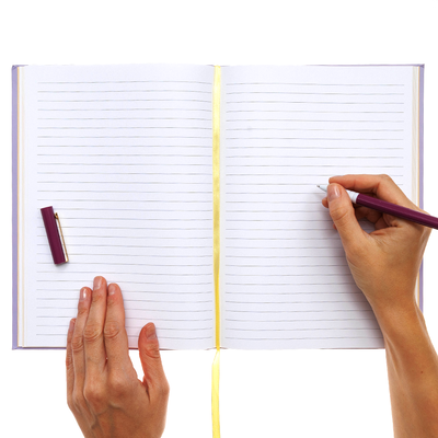 B5 Flexi Lilac Notebook image number 3