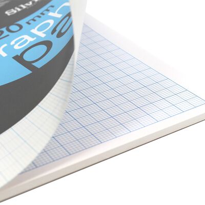 Silvine A4 Graph Paper: 2-10-20mm image number 2