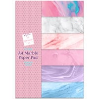 A4 Paper Pad: Marble