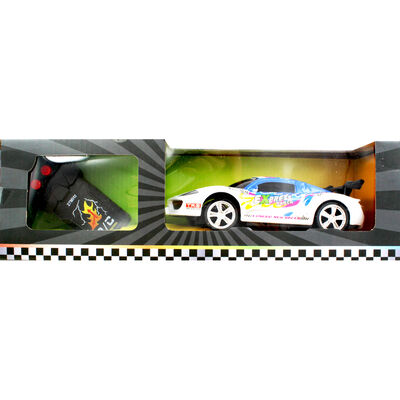 Remote Control Super Racing Car - White image number 2