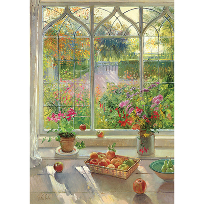Autumn Fruit & Flowers by Timothy Easton 500 Piece Jigsaw Puzzle image number 2