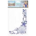 Crafters Companion Nautical Collection 3d Embossing Folder - Seashell Corner image number 1