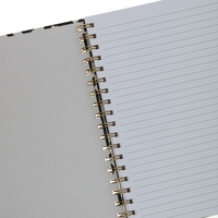 B5 Wiro Mono Animal Print Notebook