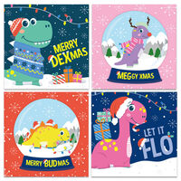 Dex & Friends Charity Christmas Cards: Pack of 20
