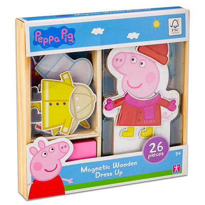 Peppa Pig Magnetic Wooden Dress-Up image number 1