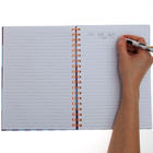 B5 Wiro Blue Colour Block Notebook image number 3
