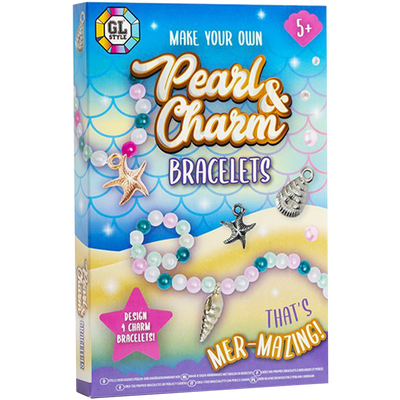 Make Your Own Pearl & Charm Bracelet Kit image number 1