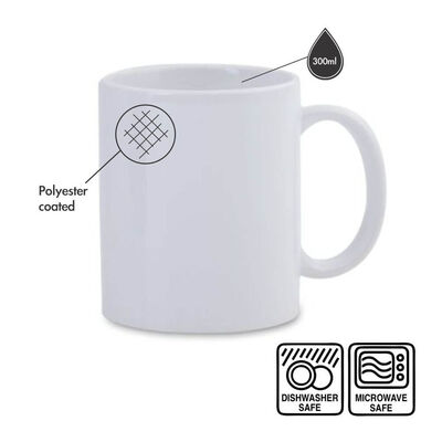 Simply Sublimation White Mugs: Pack of 36 image number 2