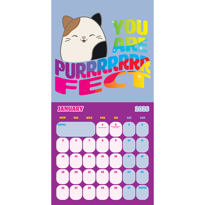 Squishmallows 2026 Square Calendar image number 4