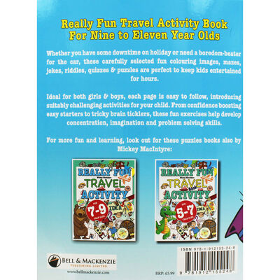 Really Fun Travel Activity Book for 9 to 11 Year Olds image number 3