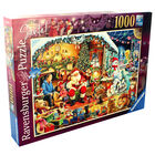 Lets Visit Santa 1000 Piece Jigsaw Puzzle image number 1
