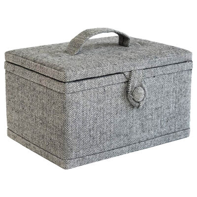 Korbond Herringbone Medium Sewing Basket image number 2