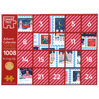 Christmas Stamps 1008 Piece Jigsaw Puzzle Advent Calendar image number 1