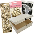 Easter Create Your Own Large Wooden Box Bundle image number 1