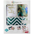 American Crafts: Project Life Glitter 74 Piece Journal Kit image number 1