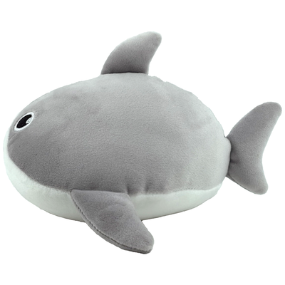 PlayWorks Hugs & Snugs Mini Plush: Grey Shark image number 2