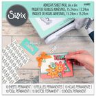 Sizzix 6&rdquo; x 6&rdquo; Adhesive Sheet Pack: Pack of 10 image number 1