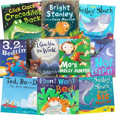 Sleepy Bedtime Stories: 10 Kids Picture Books Bundle image number 1