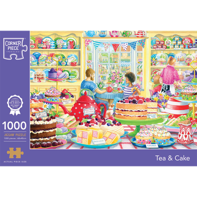 Tea Cake 1000 Piece Jigsaw Puzzle image number 1
