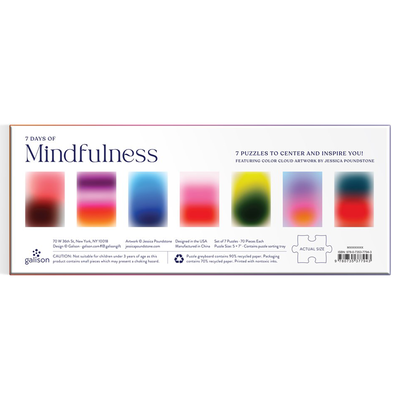 7 Days of Mindfulness by Jessica Poundstone Jigsaw Puzzle Set image number 3