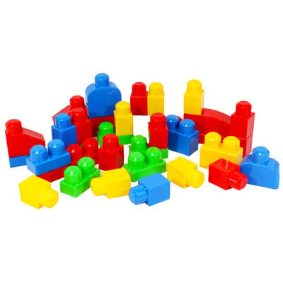 Mega Bloks 100 Piece Building Blocks Set image number 3
