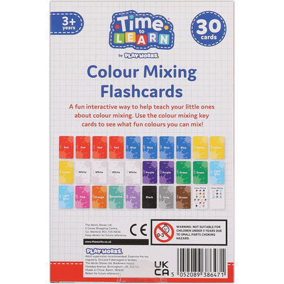 PlayWorks Colour Mixing Flashcards image number 2