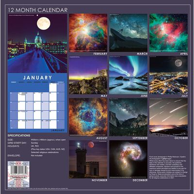 Sky at Night 2021 Calendar and Diary Set image number 2