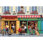 Street Caf&eacute; 1000 Piece Jigsaw Puzzle image number 2