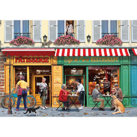 Street Caf&eacute; 1000 Piece Jigsaw Puzzle