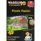 Wasgij Original 2 Picnic Panic 150 Piece Jigsaw Puzzle image number 1