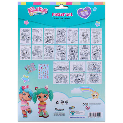 Kindi Kids Colouring Poster Set image number 3