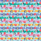 Bluey 2 Sheet 2 Tag Gift Wrap Set image number 1