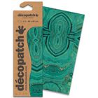 Decopatch Decorative Papers: Turquoise Marble Gem image number 1
