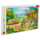 Morning in the Countryside 500 Piece Jigsaw Puzzle image number 1