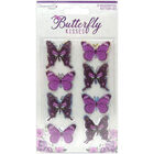 Dovecraft Premium Butterfly Kisses Butterfly Toppers - Pack of 8 image number 1