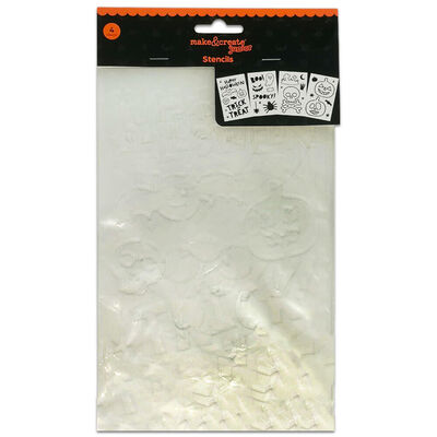 Halloween Stencils: Pack of 4 image number 1