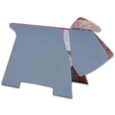 Stay Doggy Book Rest: Grey Plaid image number 2