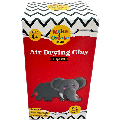 Air Drying Clay: Elephant Kit image number 1