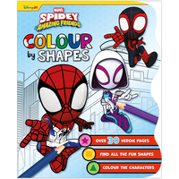 Marvel: Spidey & Friends: Colour By Shapes