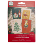 Make Your Own Diamond Art Nutcracker Cards: Pack of 4 image number 1