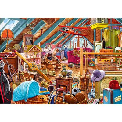 Attic Treasures 1000 Piece Jigsaw Puzzle image number 2